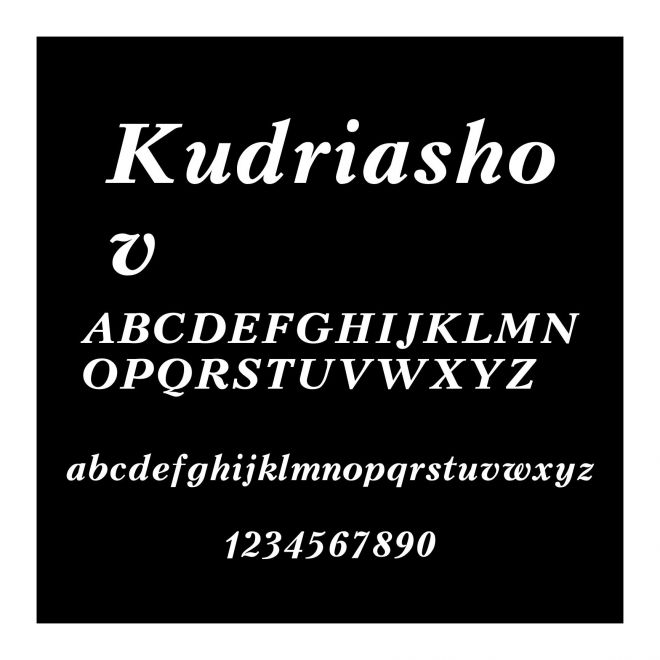 Kudriashov