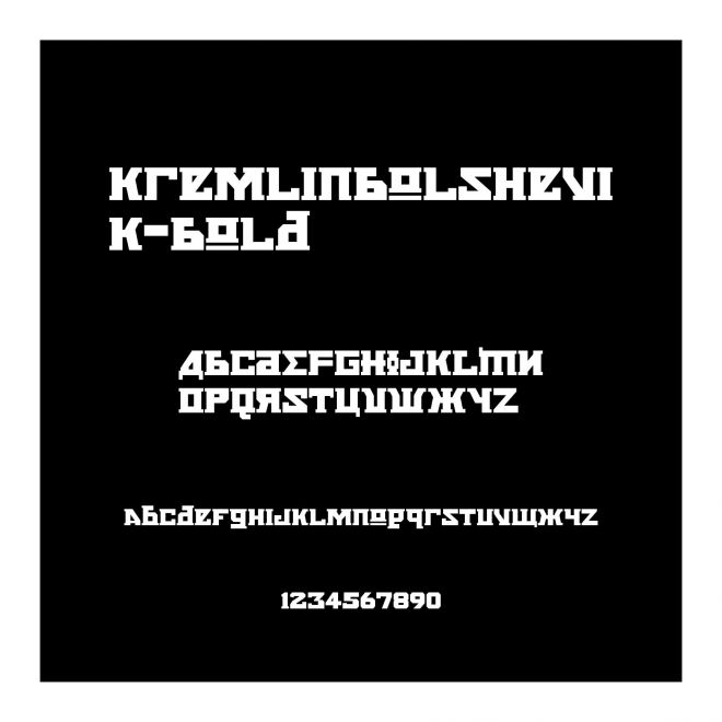 KremlinBolshevik-Bold