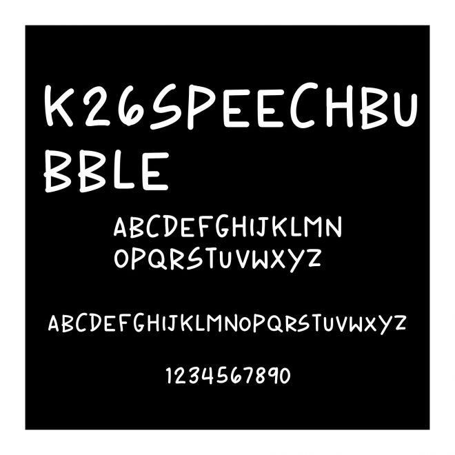 K26SpeechBubble