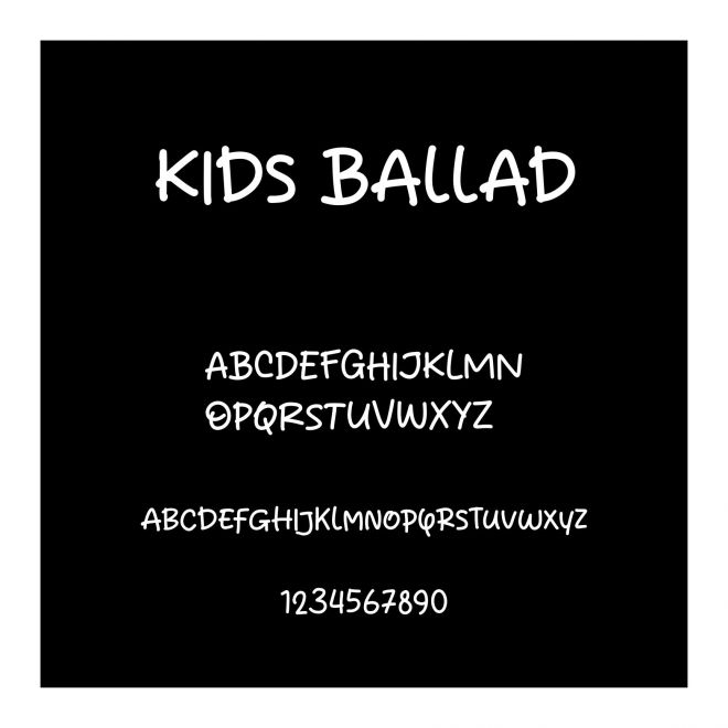 Kids Ballad