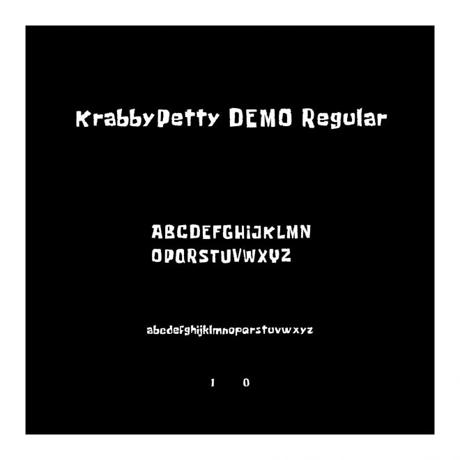 KrabbyPetty DEMO Regular