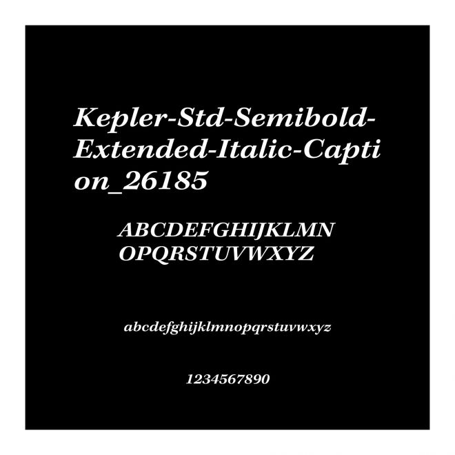 Kepler-Std-Semibold-Extended-Italic-Caption_26185