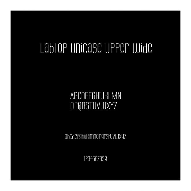 Labtop Unicase Upper Wide