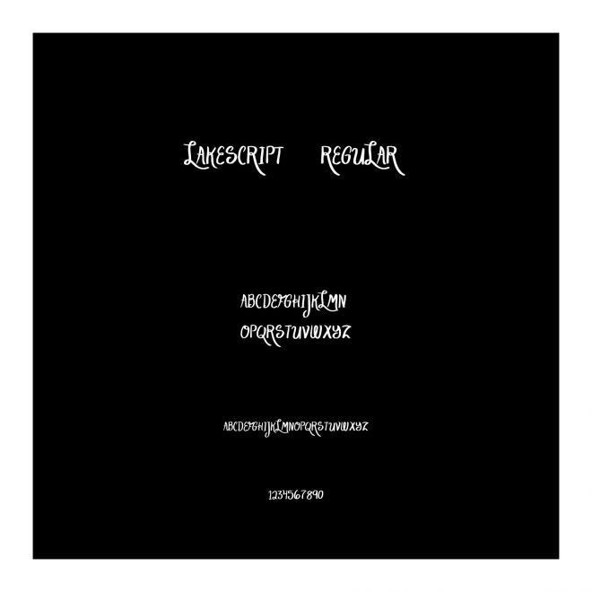 LakeScript-Regular