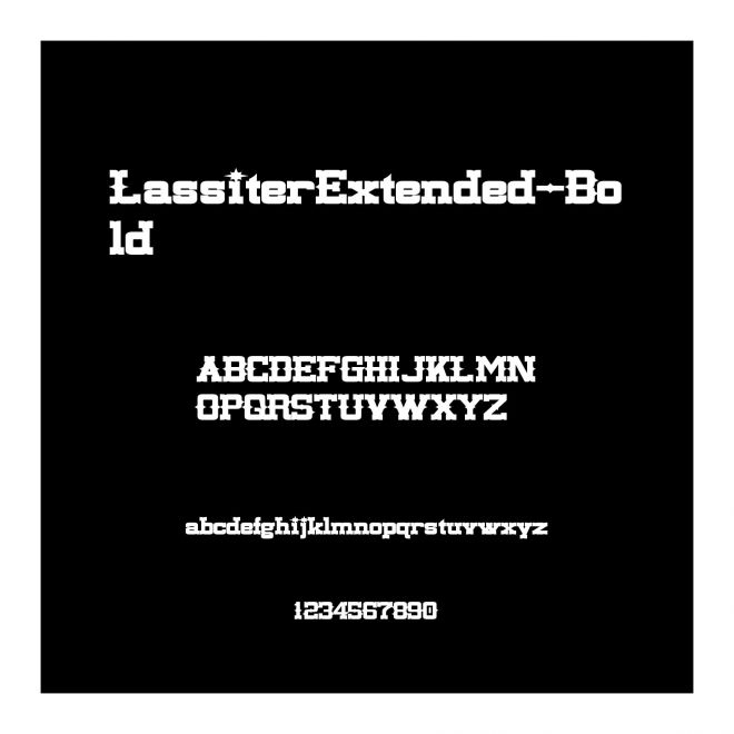 LassiterExtended-Bold