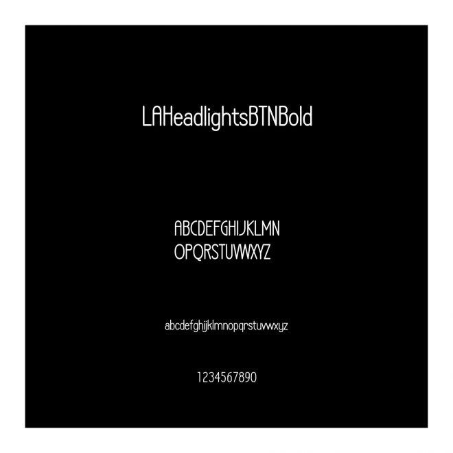 LAHeadlightsBTNBold