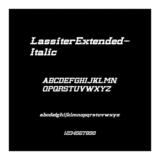 LassiterExtended-Italic