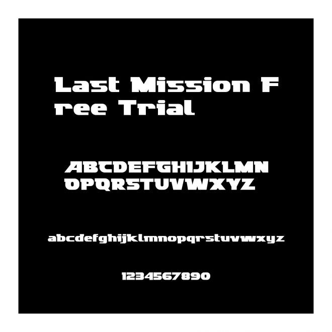 Last Mission Free Trial