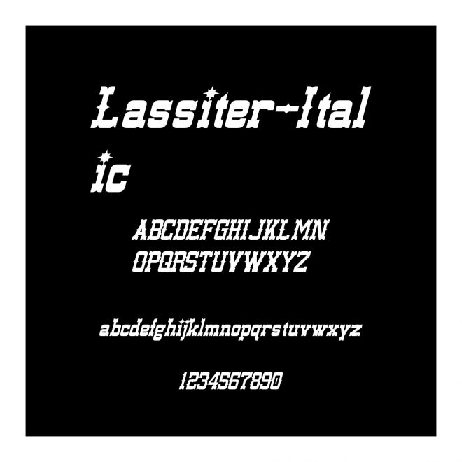 Lassiter-Italic