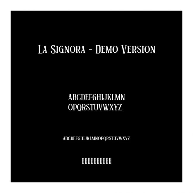 La Signora - Demo Version