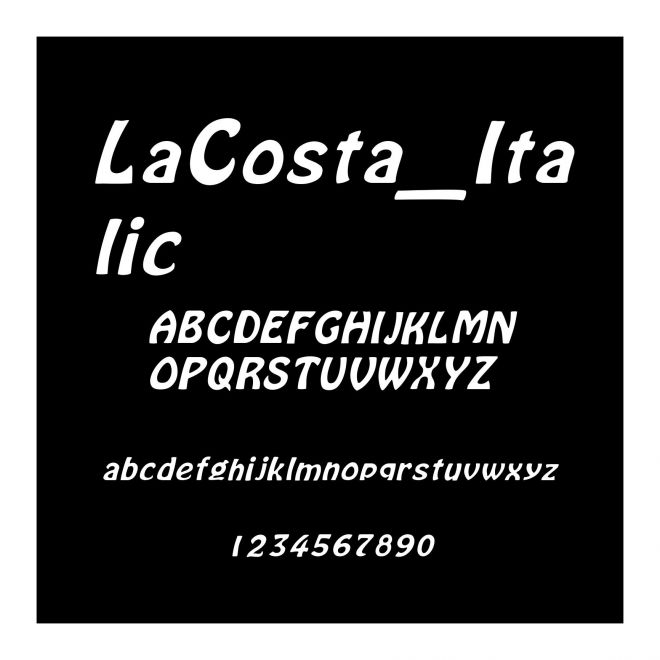 LaCosta_Italic