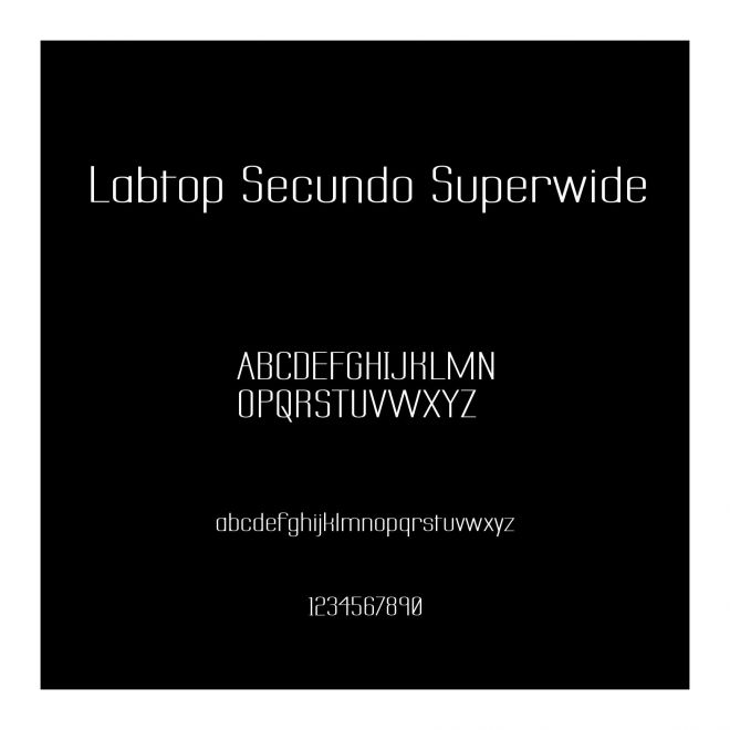 Labtop Secundo Superwide