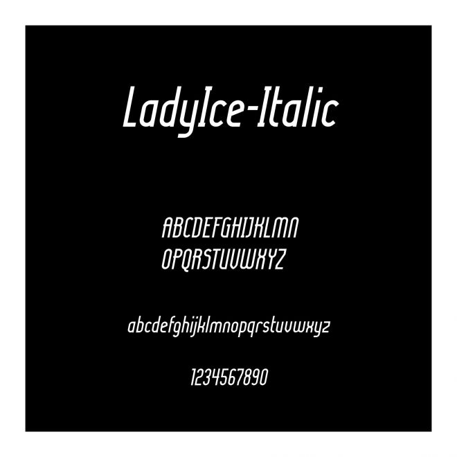 LadyIce-Italic