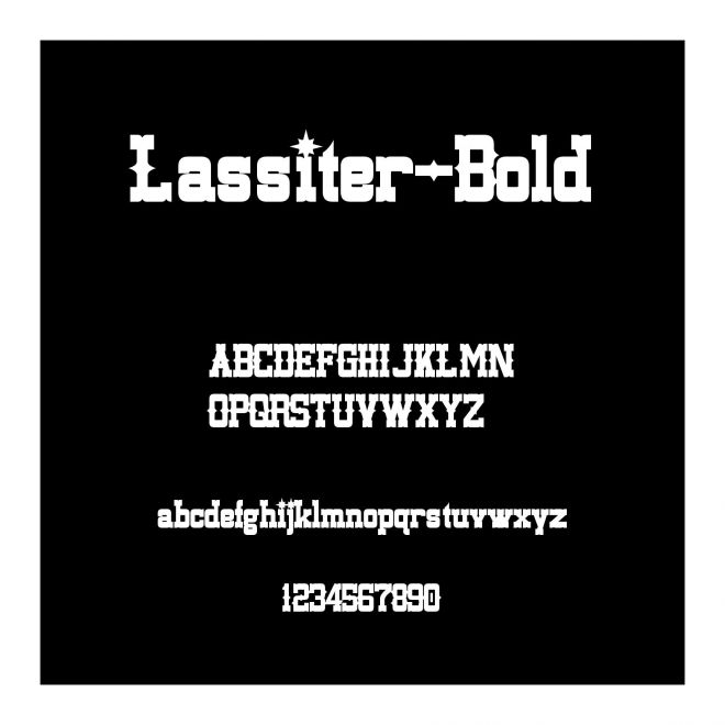 Lassiter-Bold