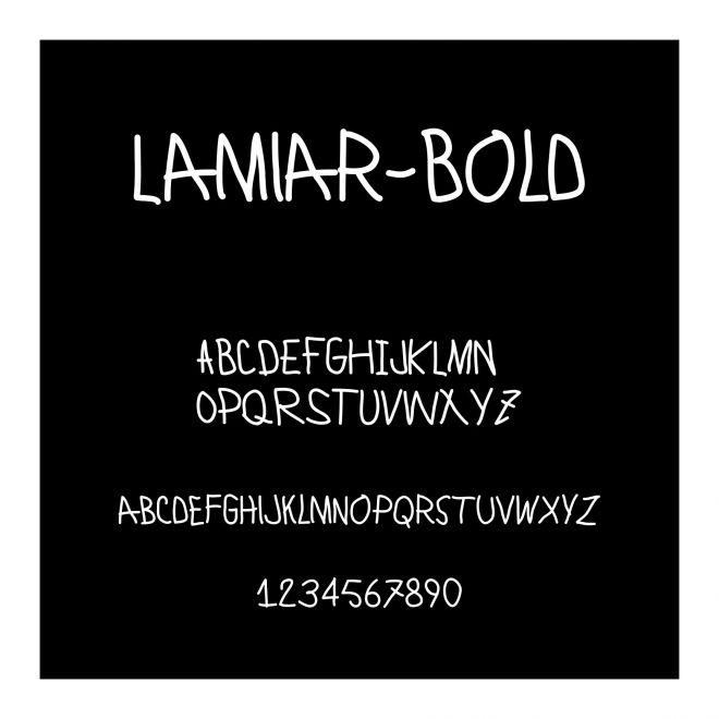 Lamiar-Bold