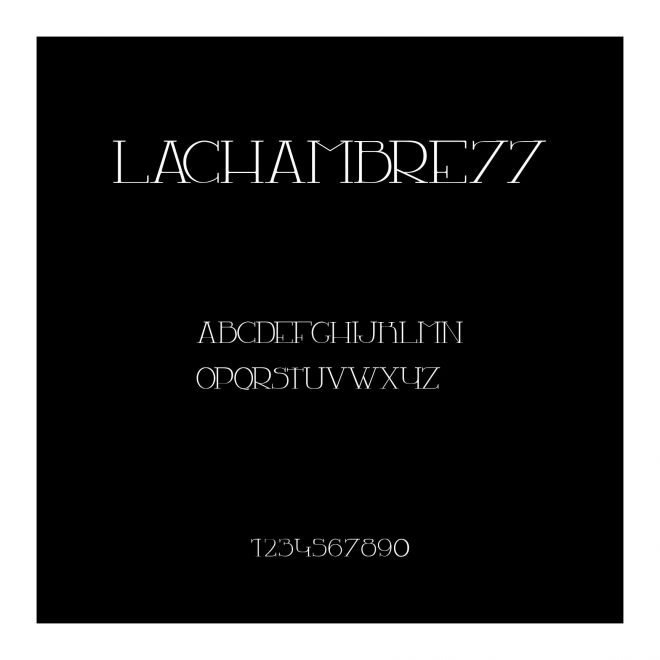 LACHAMBRE77