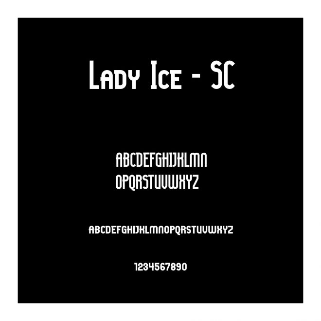 Lady Ice - SC