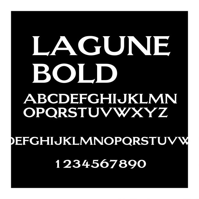 LaguneBold
