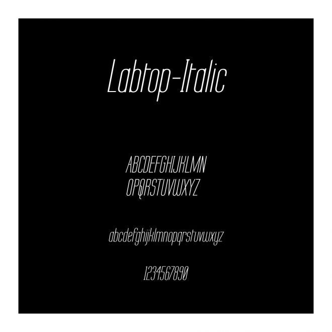 Labtop-Italic
