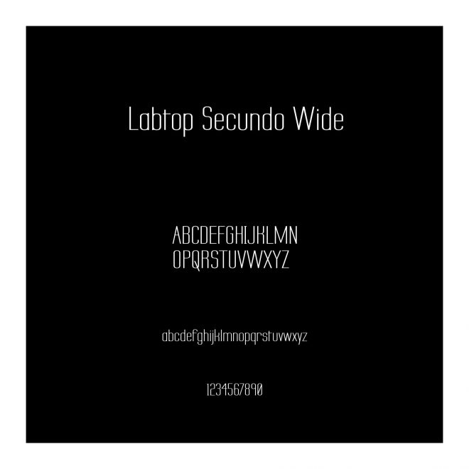 Labtop Secundo Wide