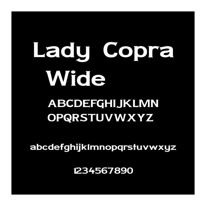 Lady Copra Wide