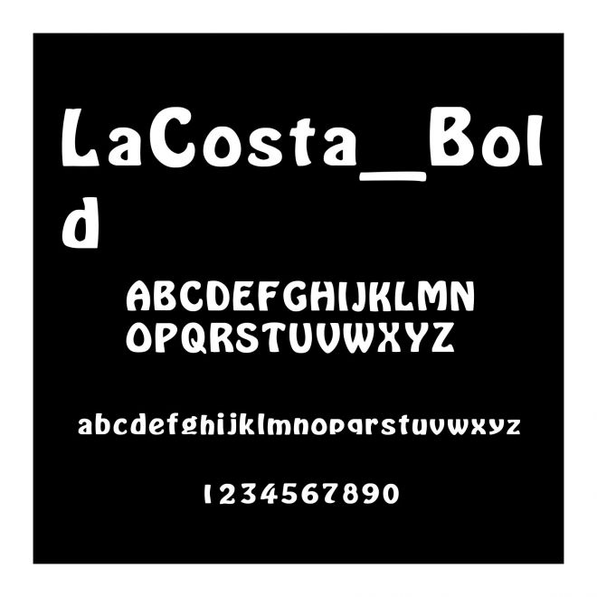 LaCosta_Bold