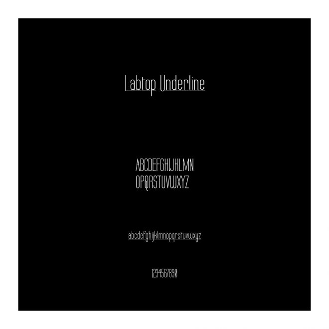Labtop Underline