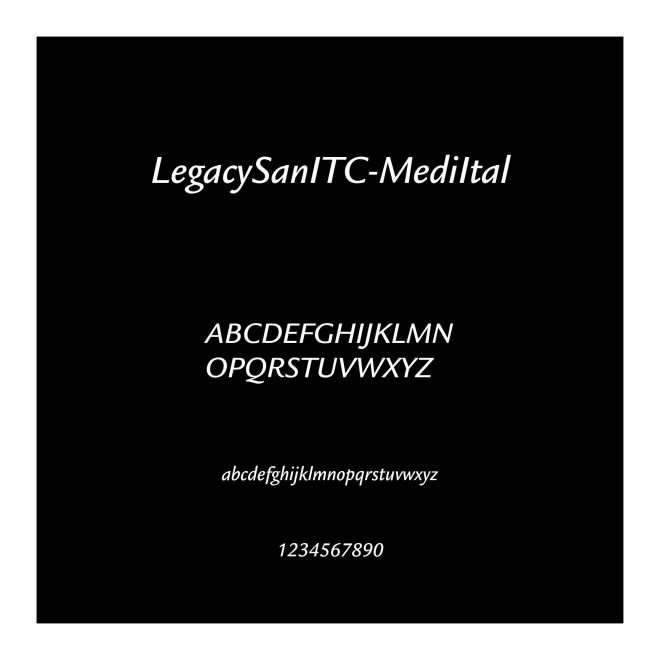 LegacySanITC-MediItal