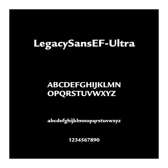 LegacySansEF-Ultra