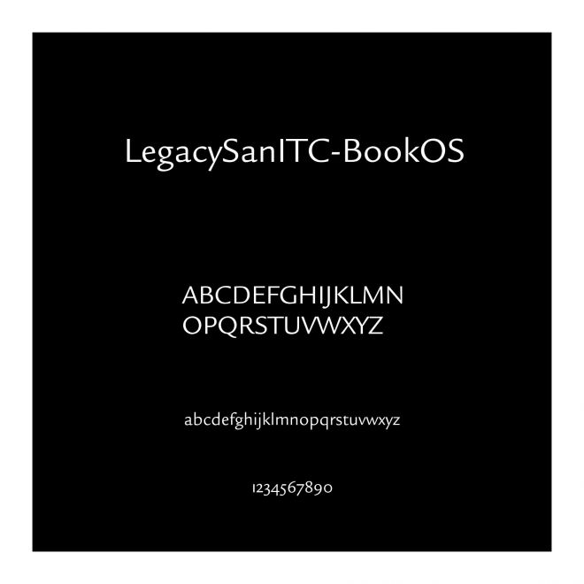 LegacySanITC-BookOS