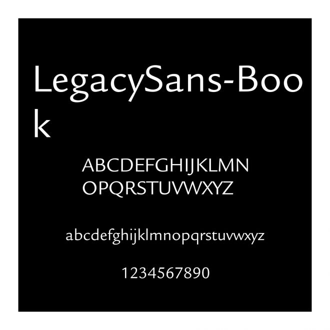 LegacySans-Book