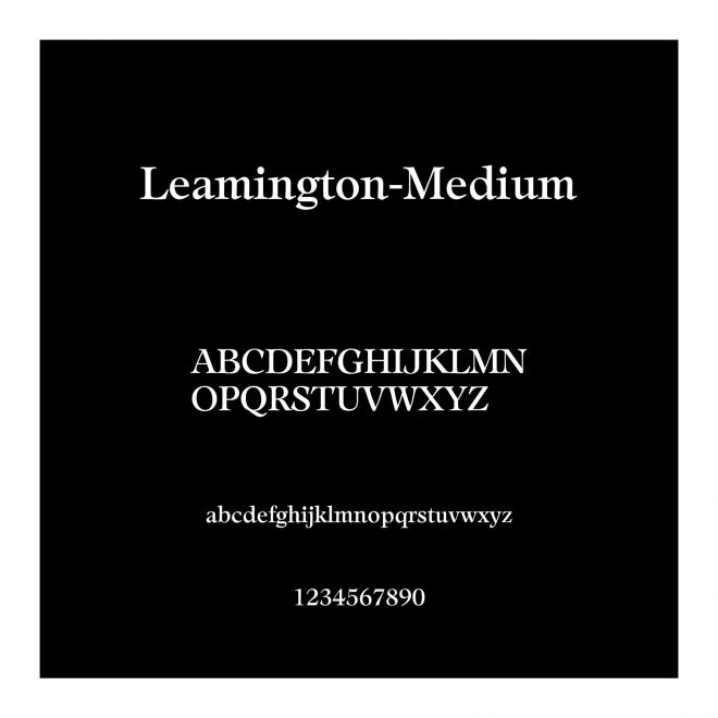 Leamington-Medium