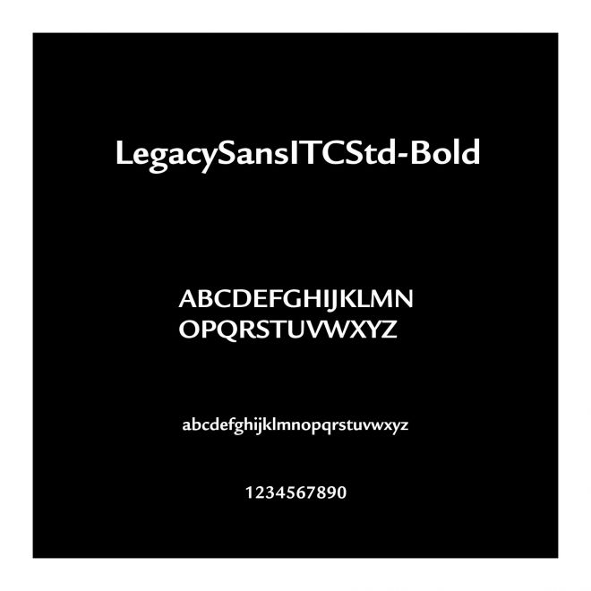 LegacySansITCStd-Bold