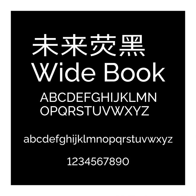 未來熒黑 Wide Book