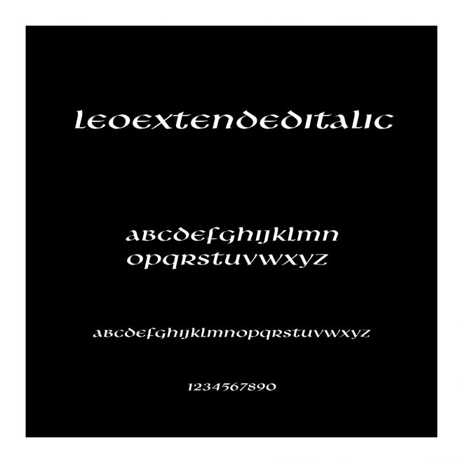 LeoExtendedItalic