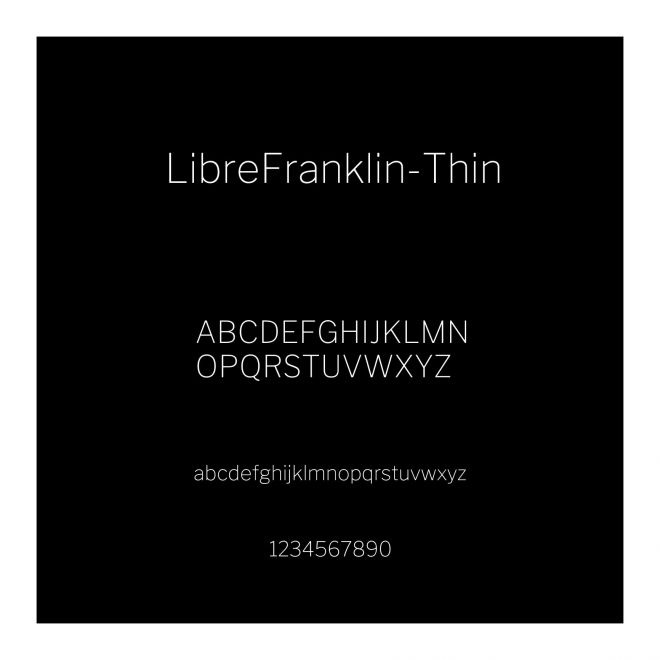LibreFranklin-Thin