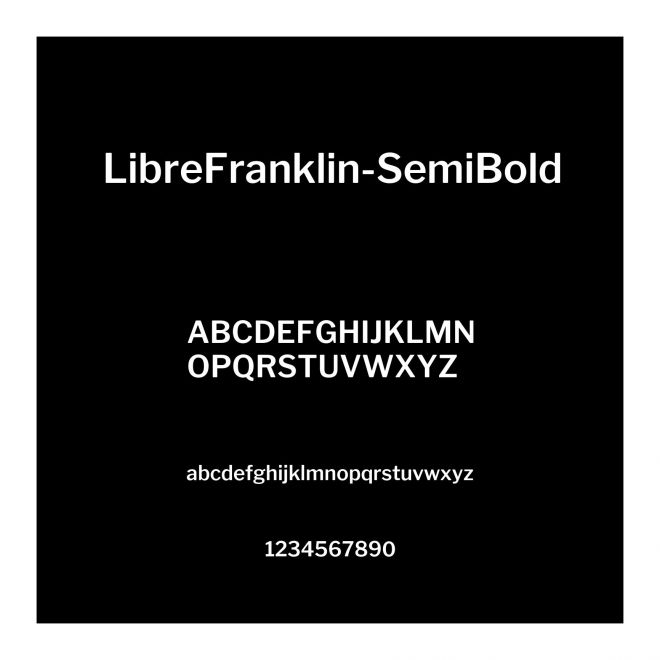 LibreFranklin-SemiBold