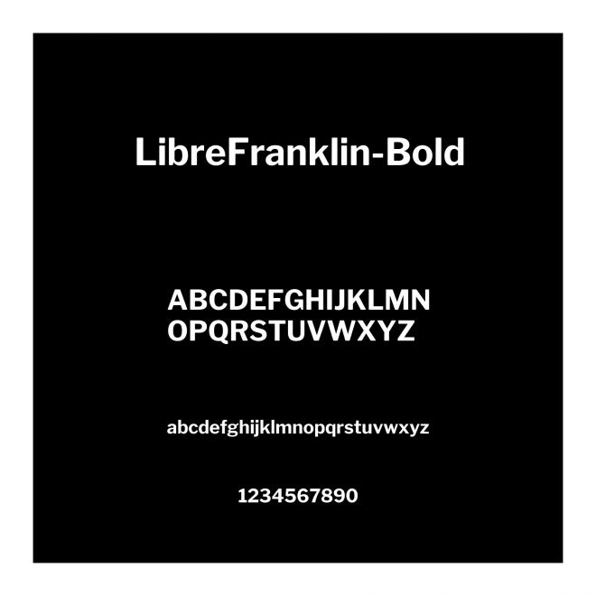LibreFranklin-Bold