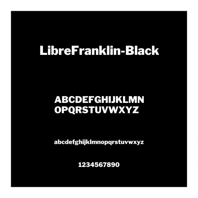 LibreFranklin-Black