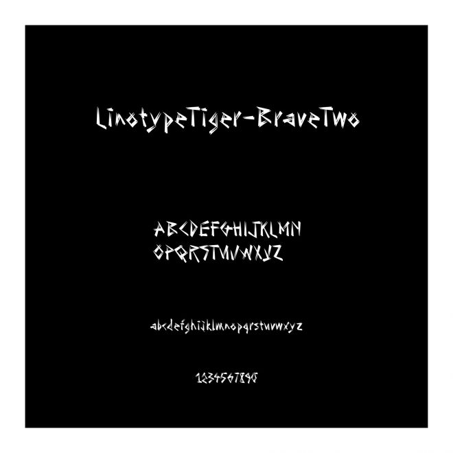 LinotypeTiger-BraveTwo