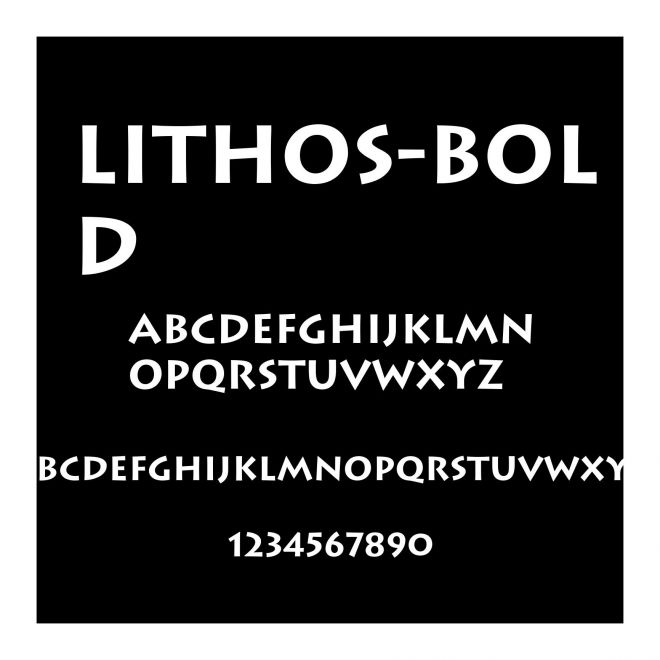 Lithos-Bold