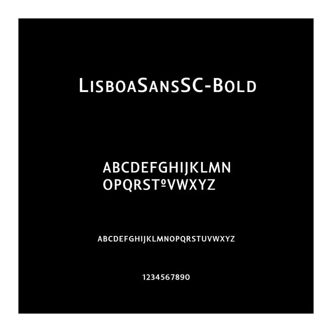 LisboaSansSC-Bold
