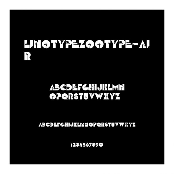 LinotypeZootype-Air