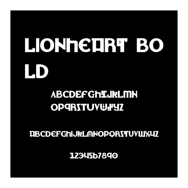 Lionheart Bold