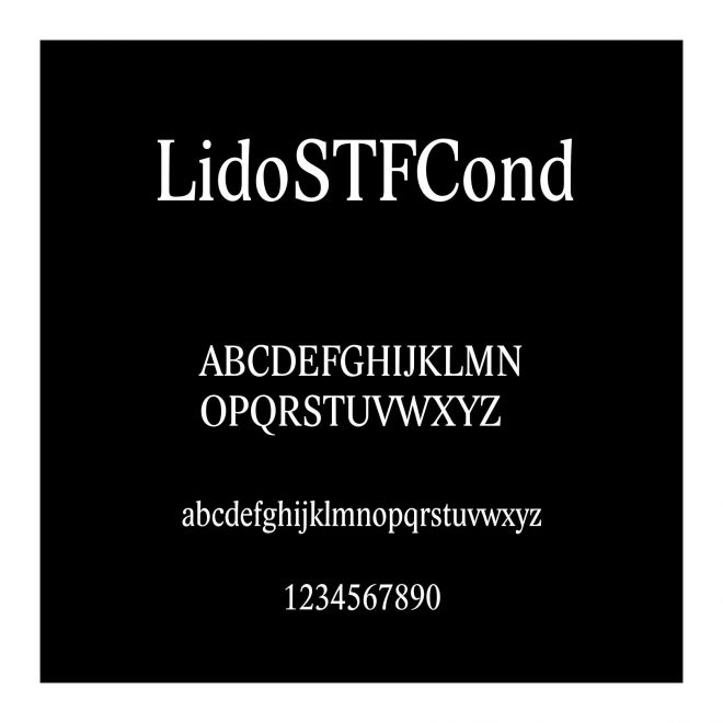 LidoSTFCond