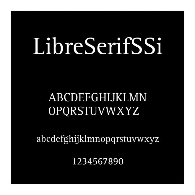 LibreSerifSSi