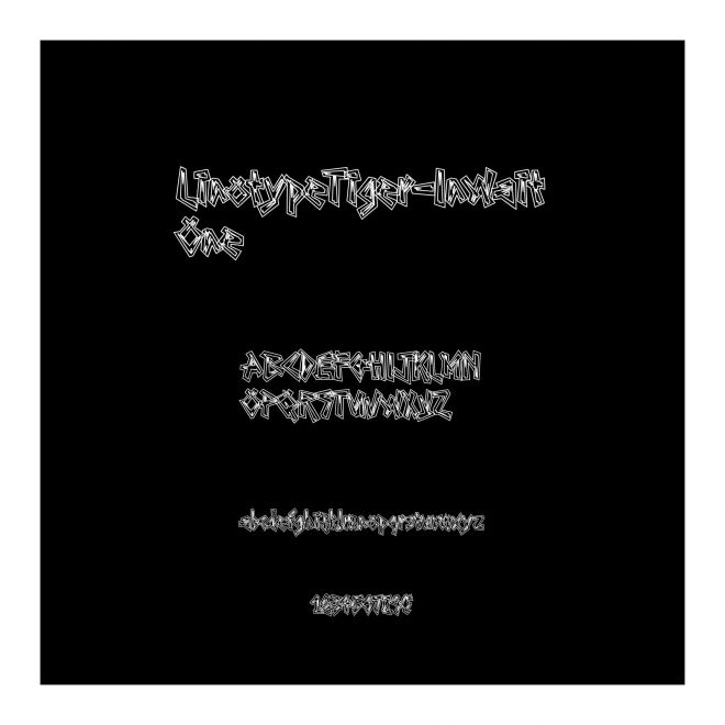 LinotypeTiger-InWaitOne