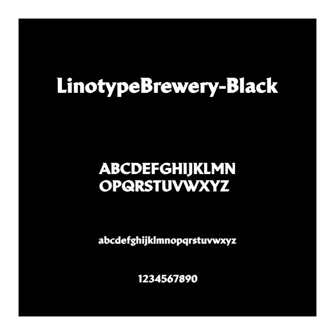 LinotypeBrewery-Black