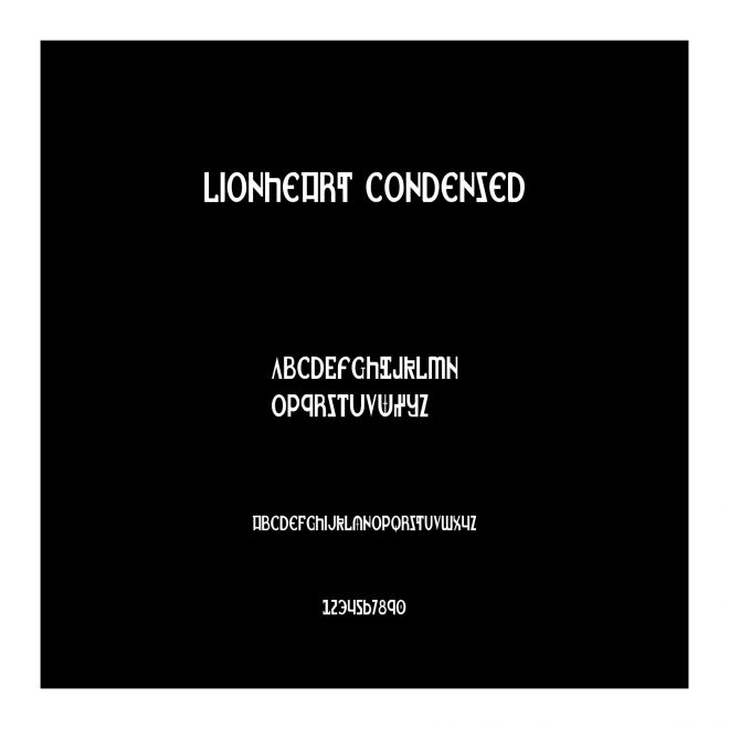 Lionheart Condensed