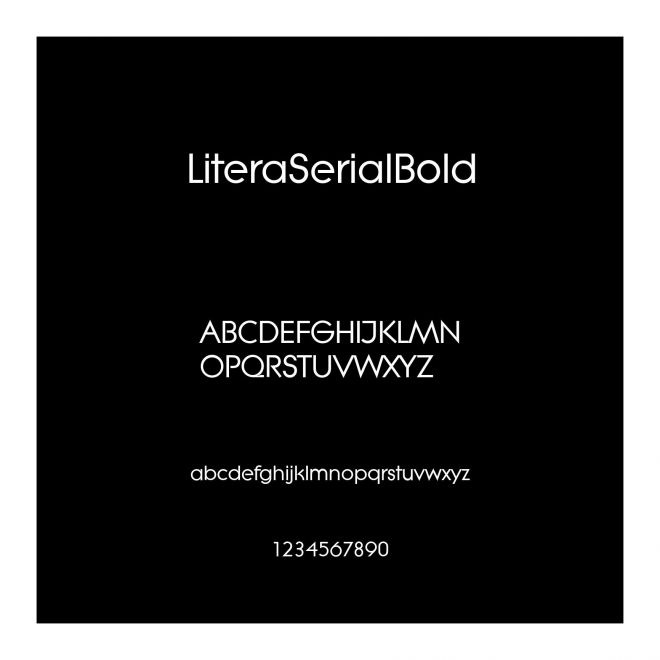 LiteraSerialBold